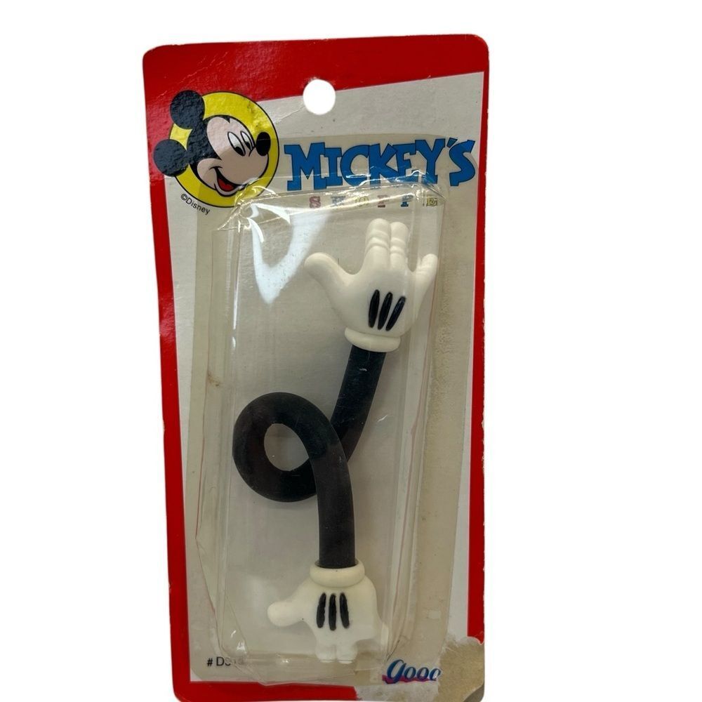 Vintage 1991 Goody hair Accessory Mickey Mouse hands wraparound hair tie